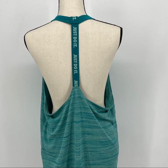 NIKE Dri-Fit Tank Top Green Size L - Picture 2 of 9
